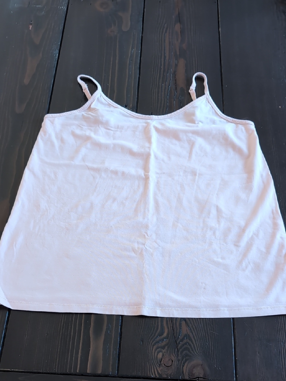 Light Pink Adjustable-Strap Camisole Top